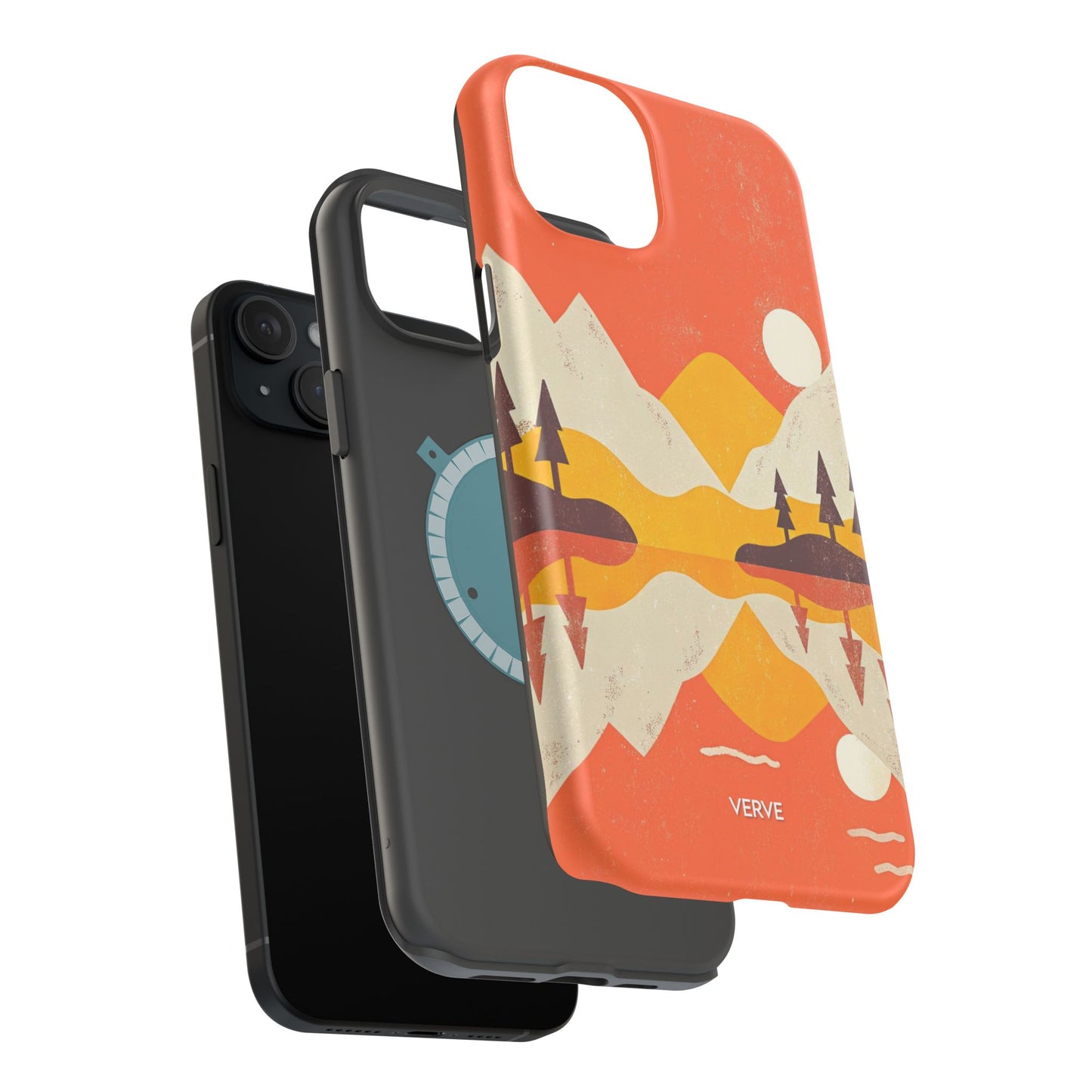 Sunset Mountain Vintage Phone Case