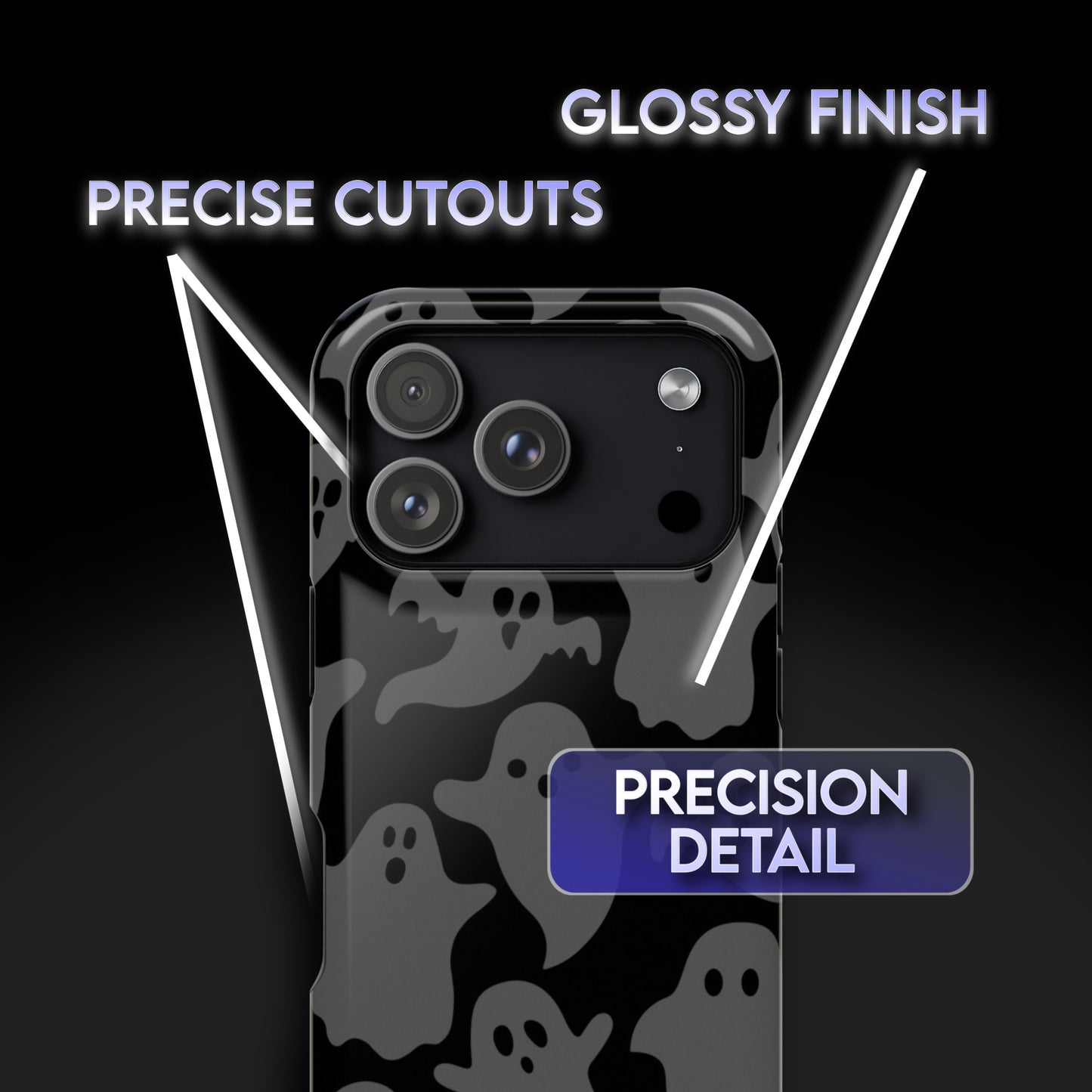 Ghosts Pattern Phone Case