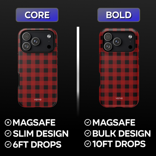 Red Plaid Phone Case
