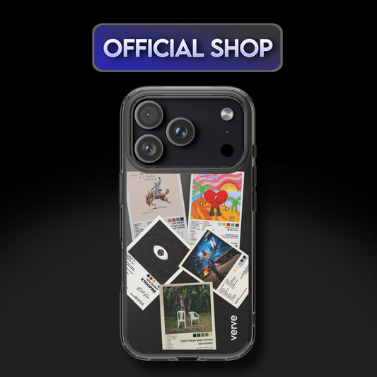 Bad Bunny Albums Clear Phone Case