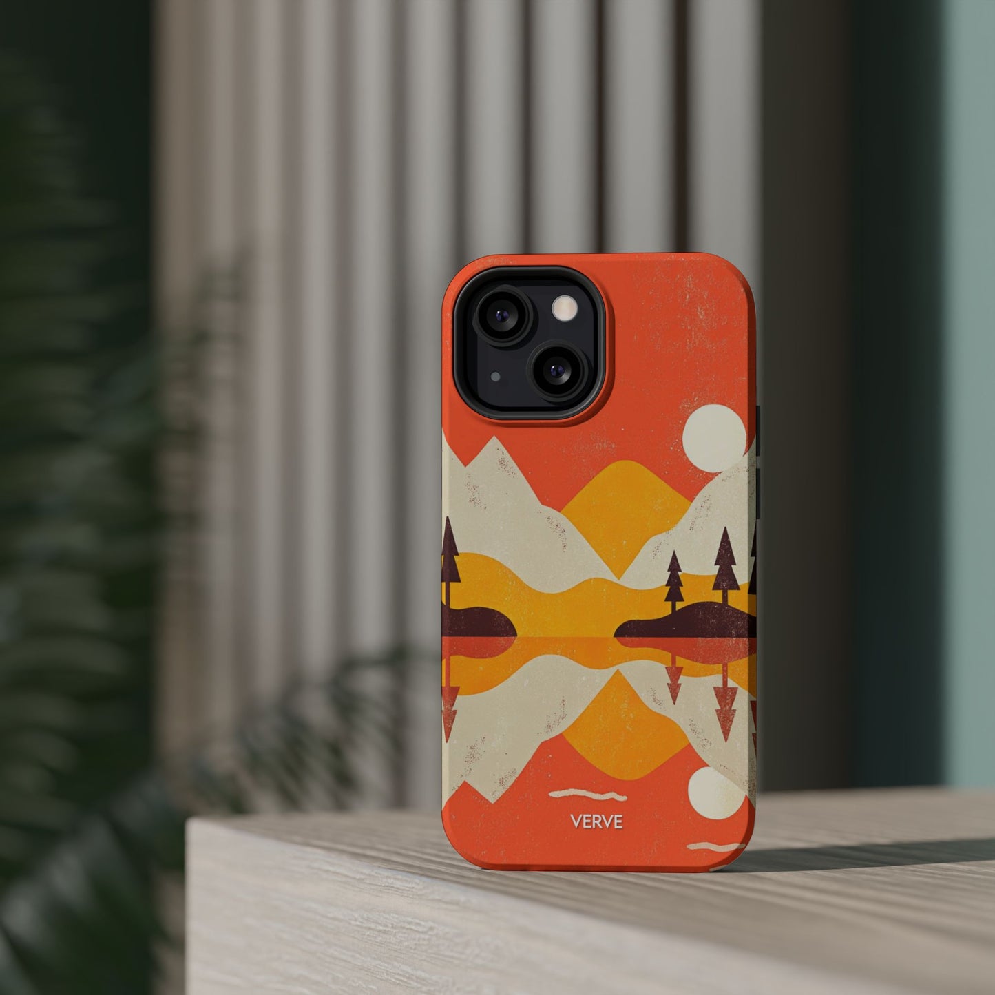 Sunset Mountain Vintage Phone Case