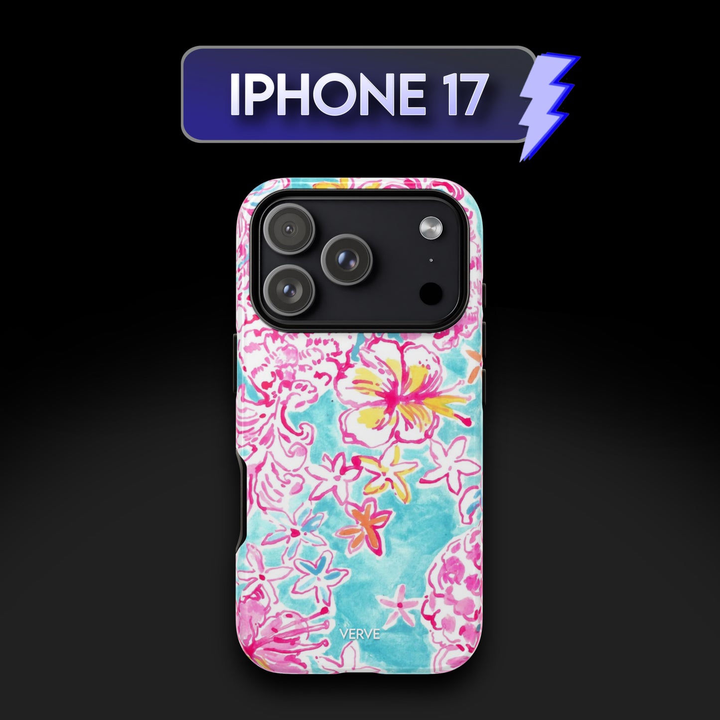 Tropical Watercolor Flowers Phone Case