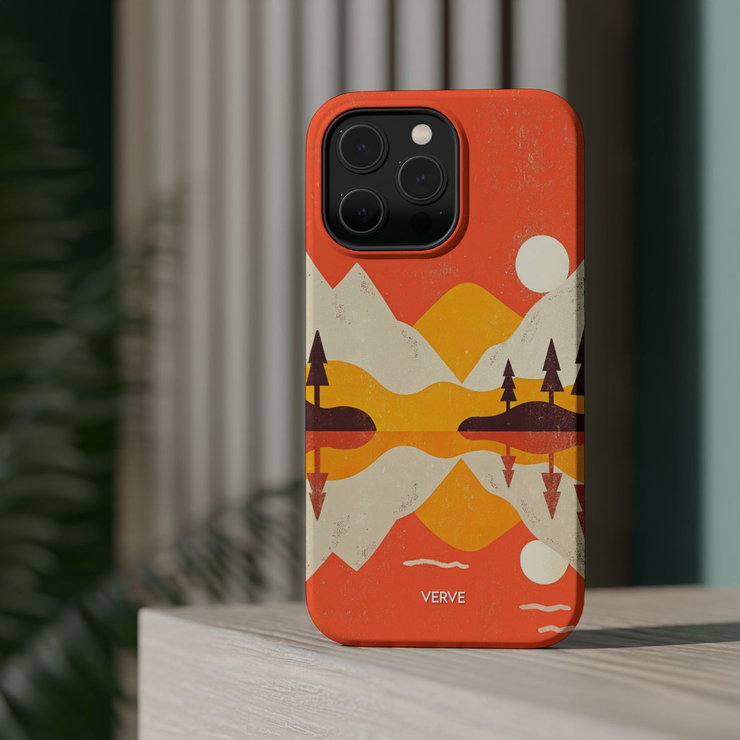 Sunset Mountain Vintage Phone Case