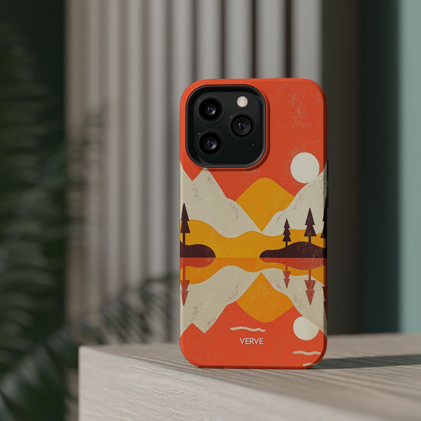 Sunset Mountain Vintage Phone Case