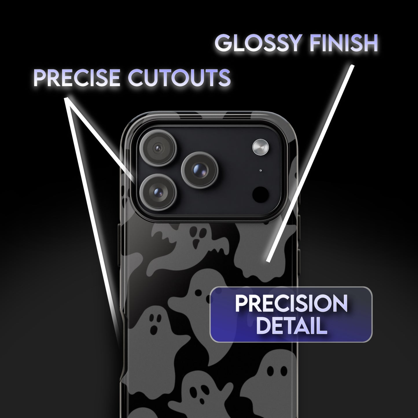 Ghosts Pattern Phone Case