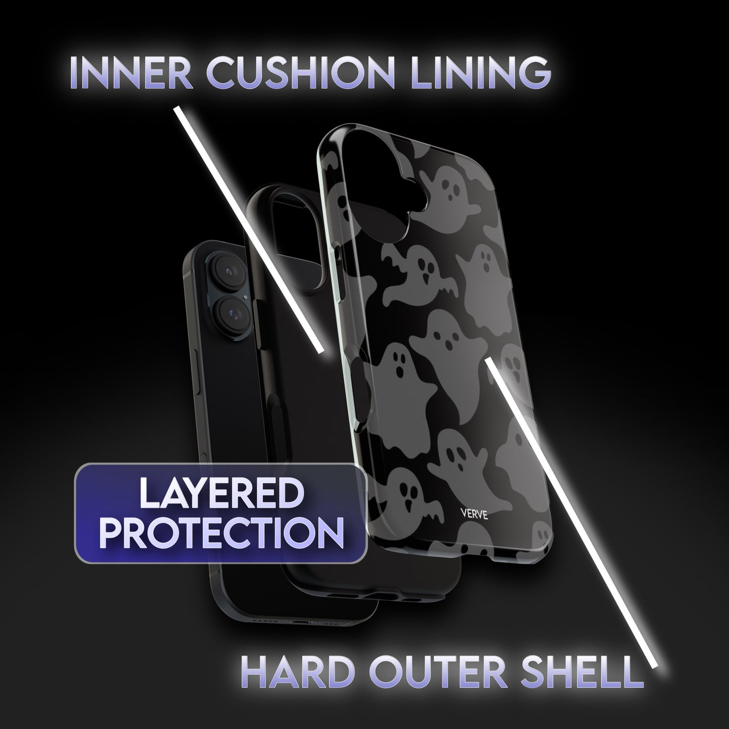 Ghosts Pattern Phone Case