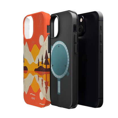 Sunset Mountain Vintage Phone Case