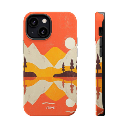 Sunset Mountain Vintage Phone Case