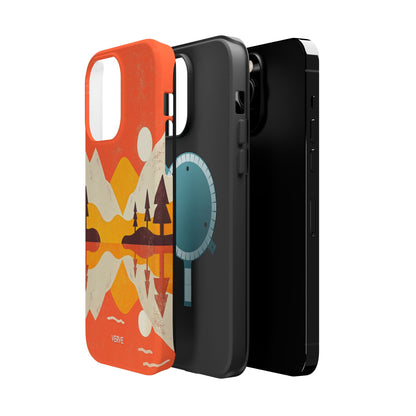 Sunset Mountain Vintage Phone Case