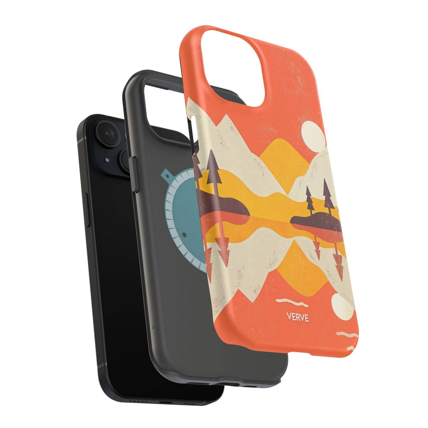 Sunset Mountain Vintage Phone Case