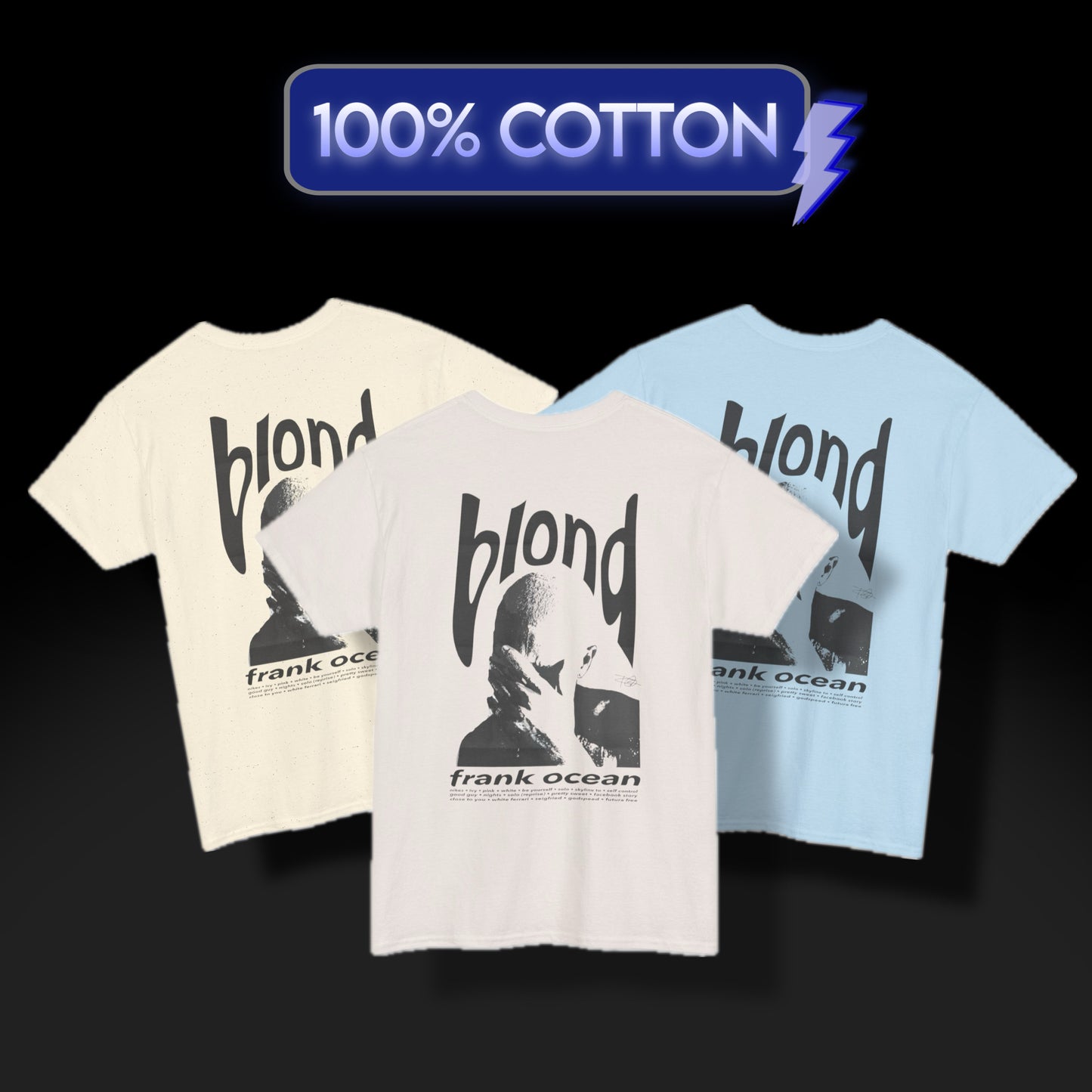Blond Graphic Heavy Cotton Tee