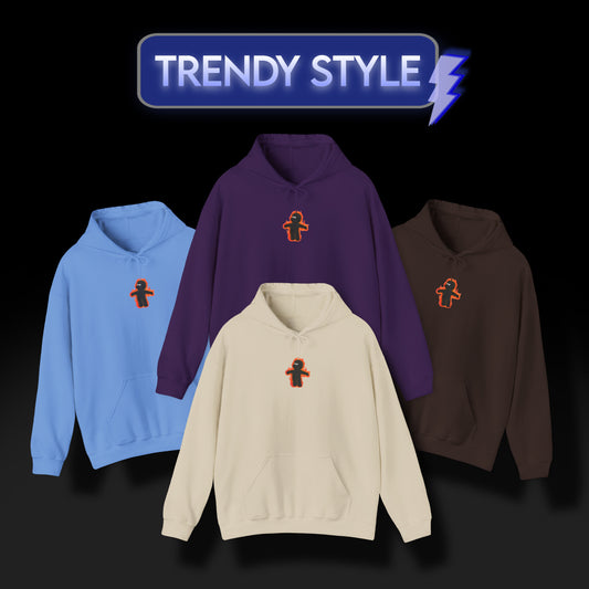 Flame Guy Heavy Hoodie Sweatshirt