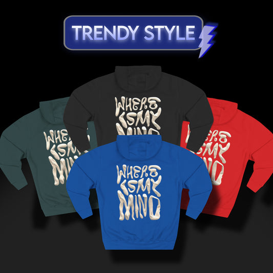 "Where Is My Mind" Fleece Heavy Hoodie