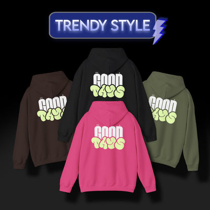 "It's A Good Day" Heavy Hoodie Sweatshirt