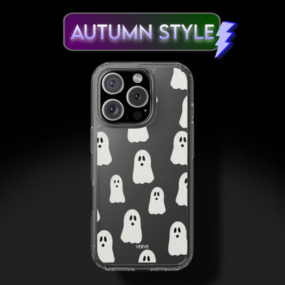 Ghosts Clear Phone Case