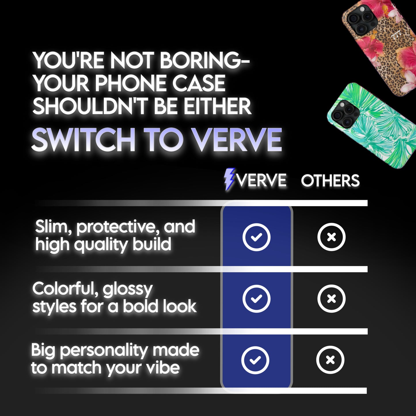 Deep Purple Gradient Phone Case