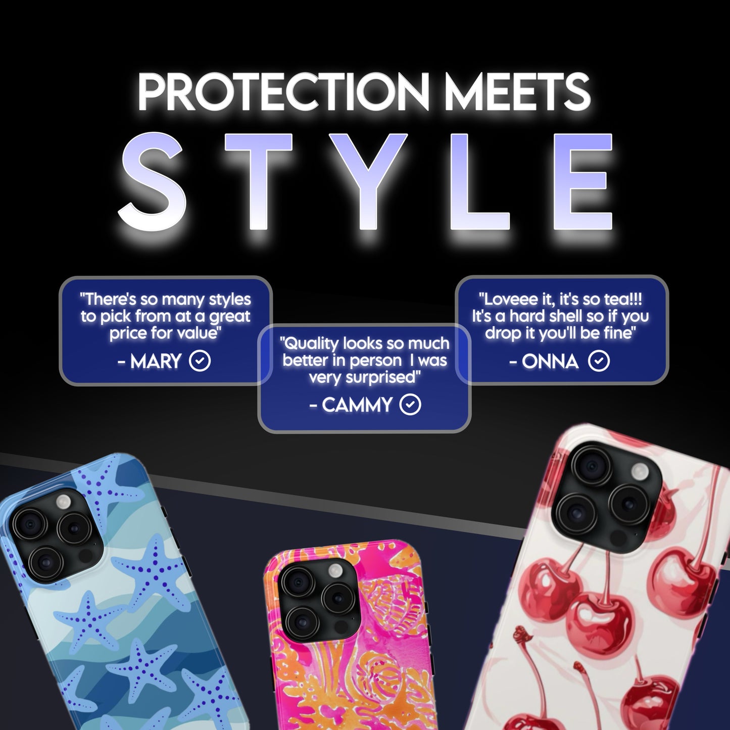 Deep Purple Gradient Phone Case