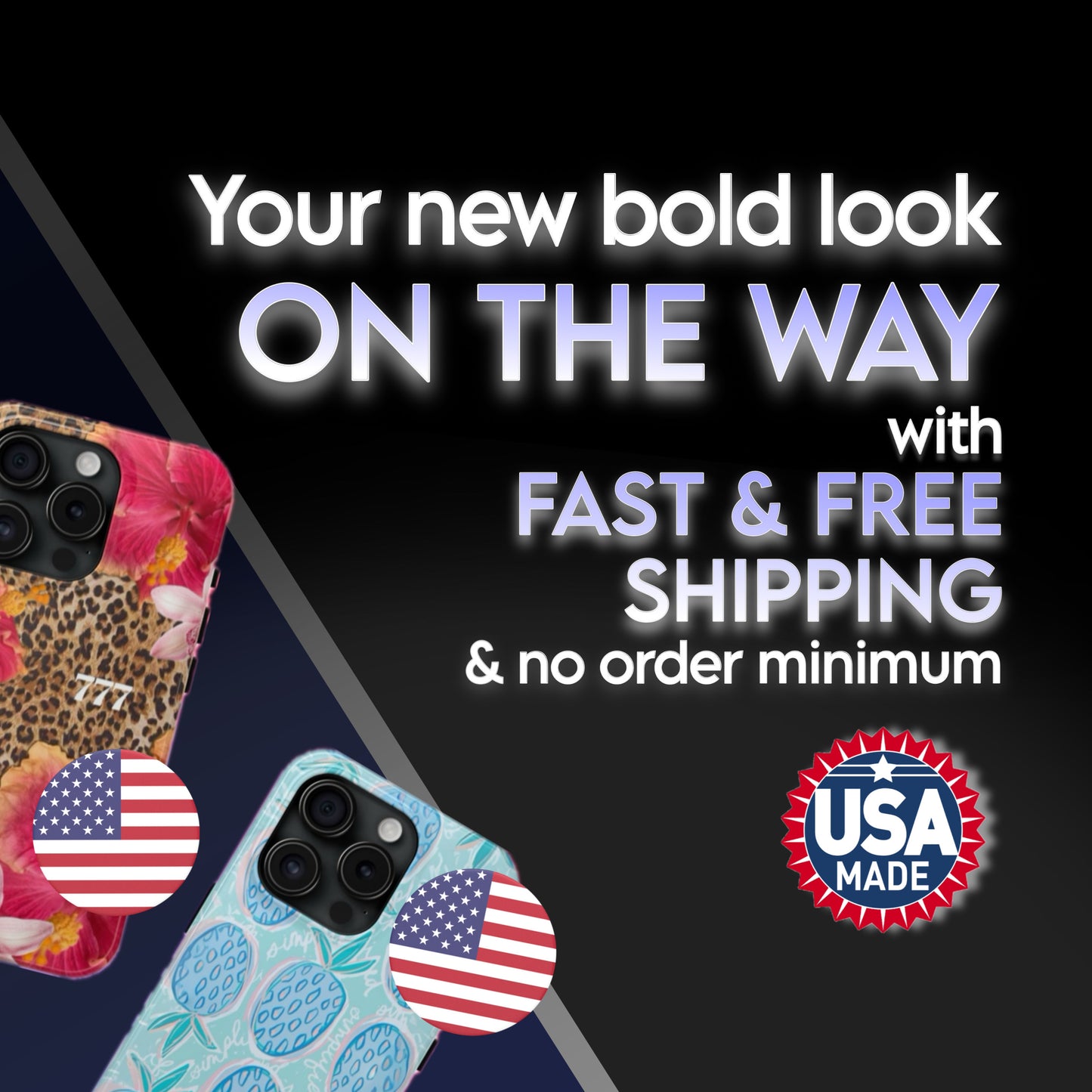 Deep Purple Gradient Phone Case