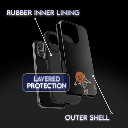 Pumpkin Head Skeleton Phone Case