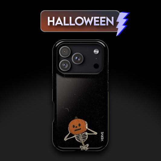 Pumpkin Head Skeleton Halloween Phone Case