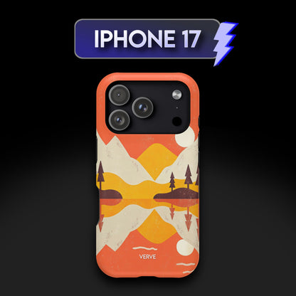 Sunset Mountain Vintage Phone Case