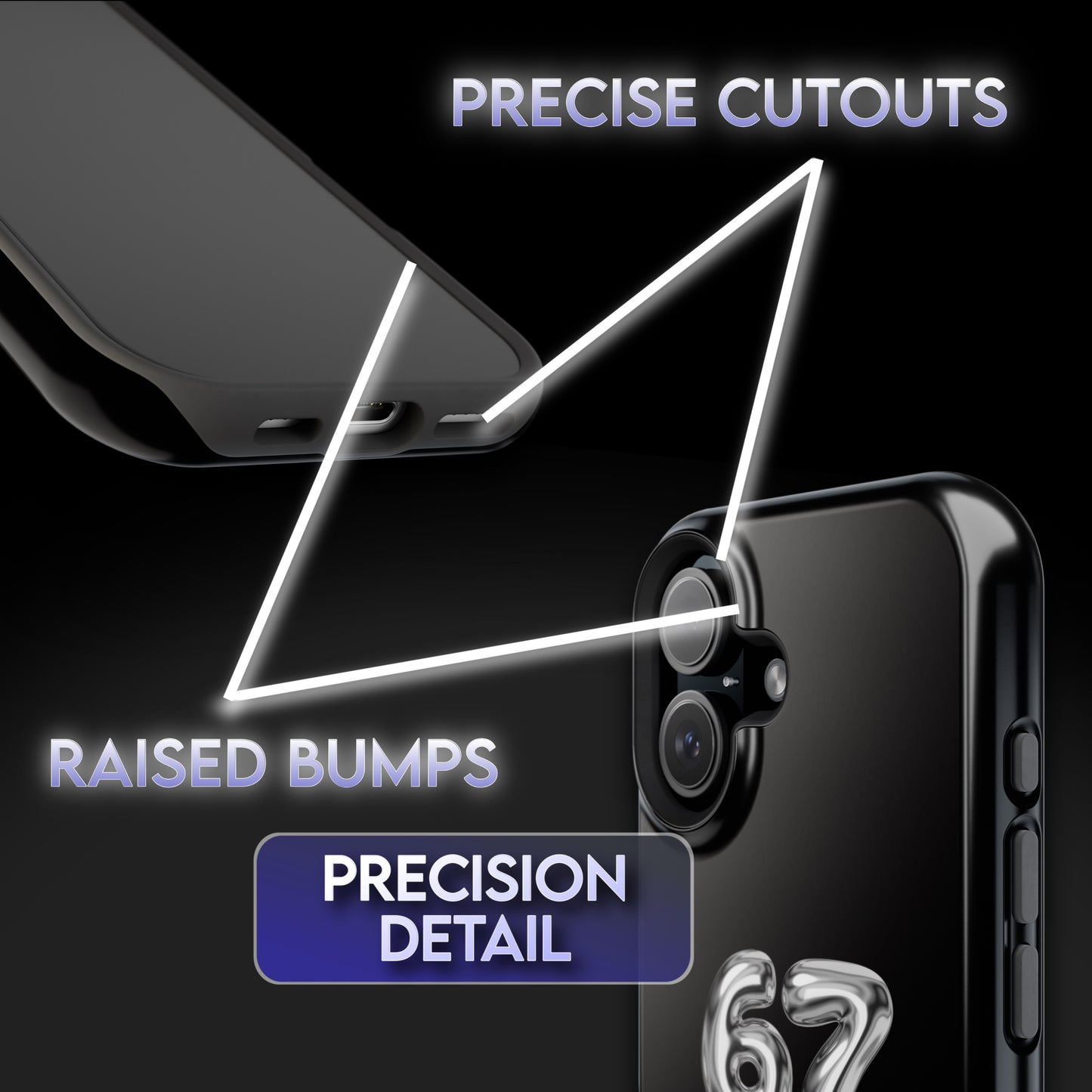 67 Chrome Phone Case