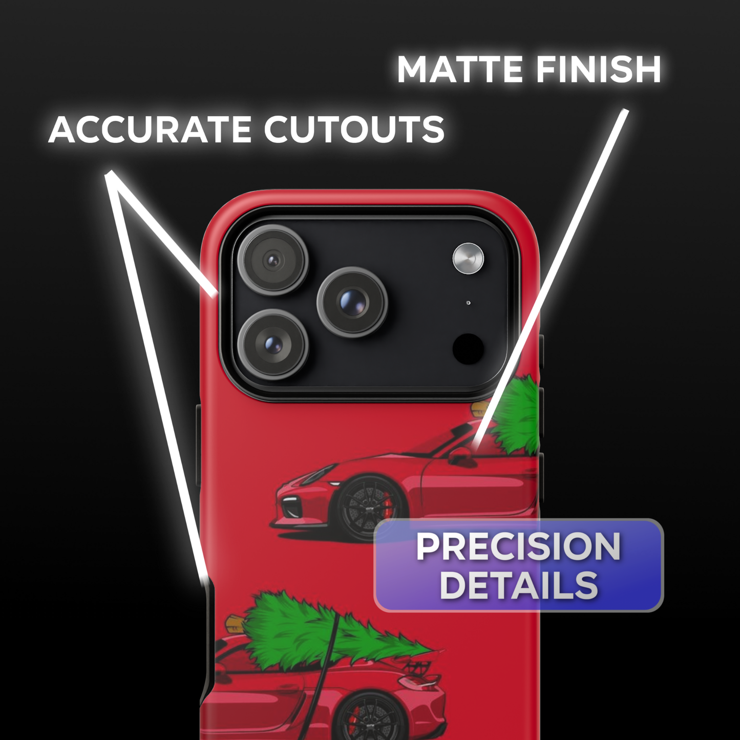 Holidays Porsche Phone Case