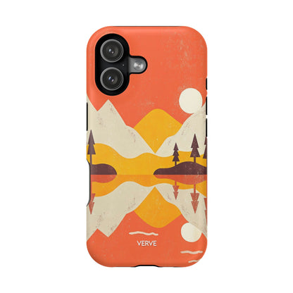 Sunset Mountain Vintage Phone Case