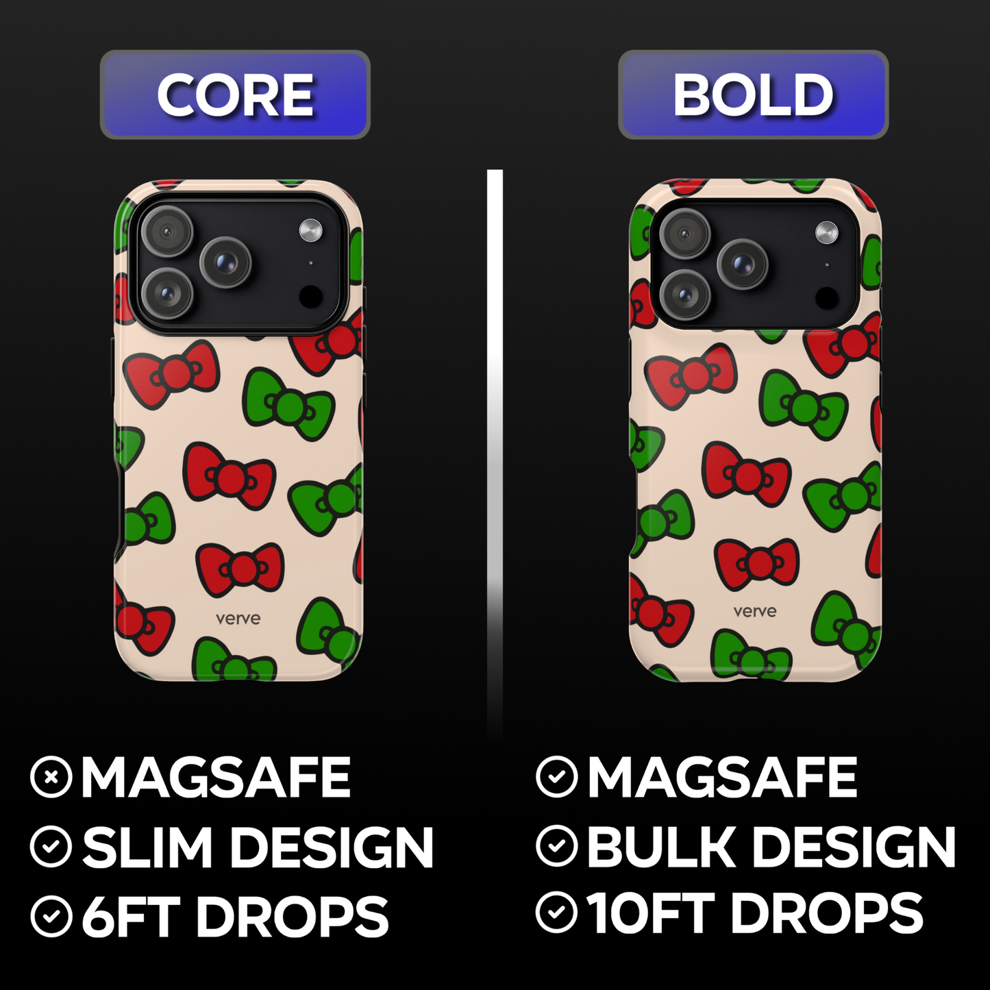 Hello Kitty Red & Green Bows Phone Case