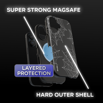 Black Spider Web Phone Case