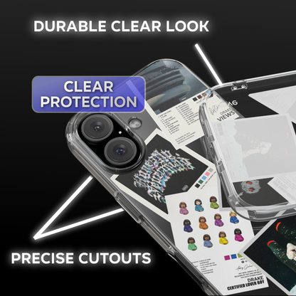 Drake Album Covers Clear Phone Case