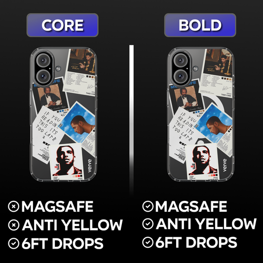 Drake Classics Albums Clear Phone Case