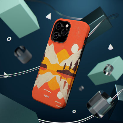 Sunset Mountain Vintage Phone Case