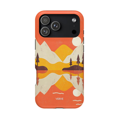 Sunset Mountain Vintage Phone Case