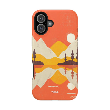 Sunset Mountain Vintage Phone Case