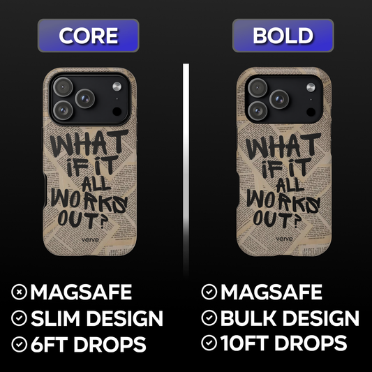 What If It All Works Out Newspaper Phone Case