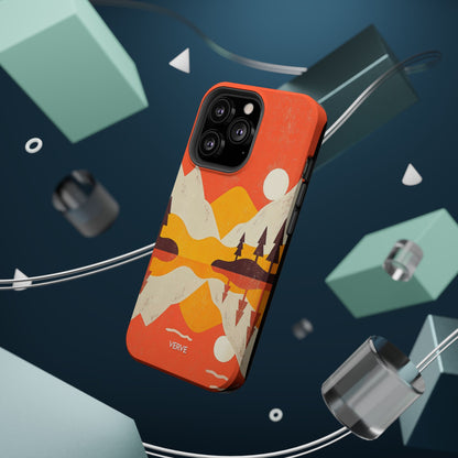 Sunset Mountain Vintage Phone Case