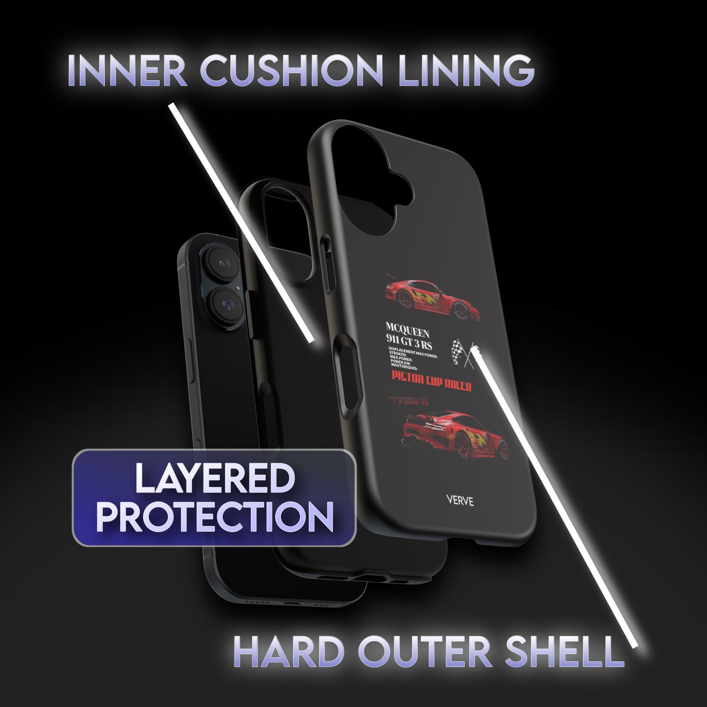 Cars McQueen 911 GT3 RS Phone Case