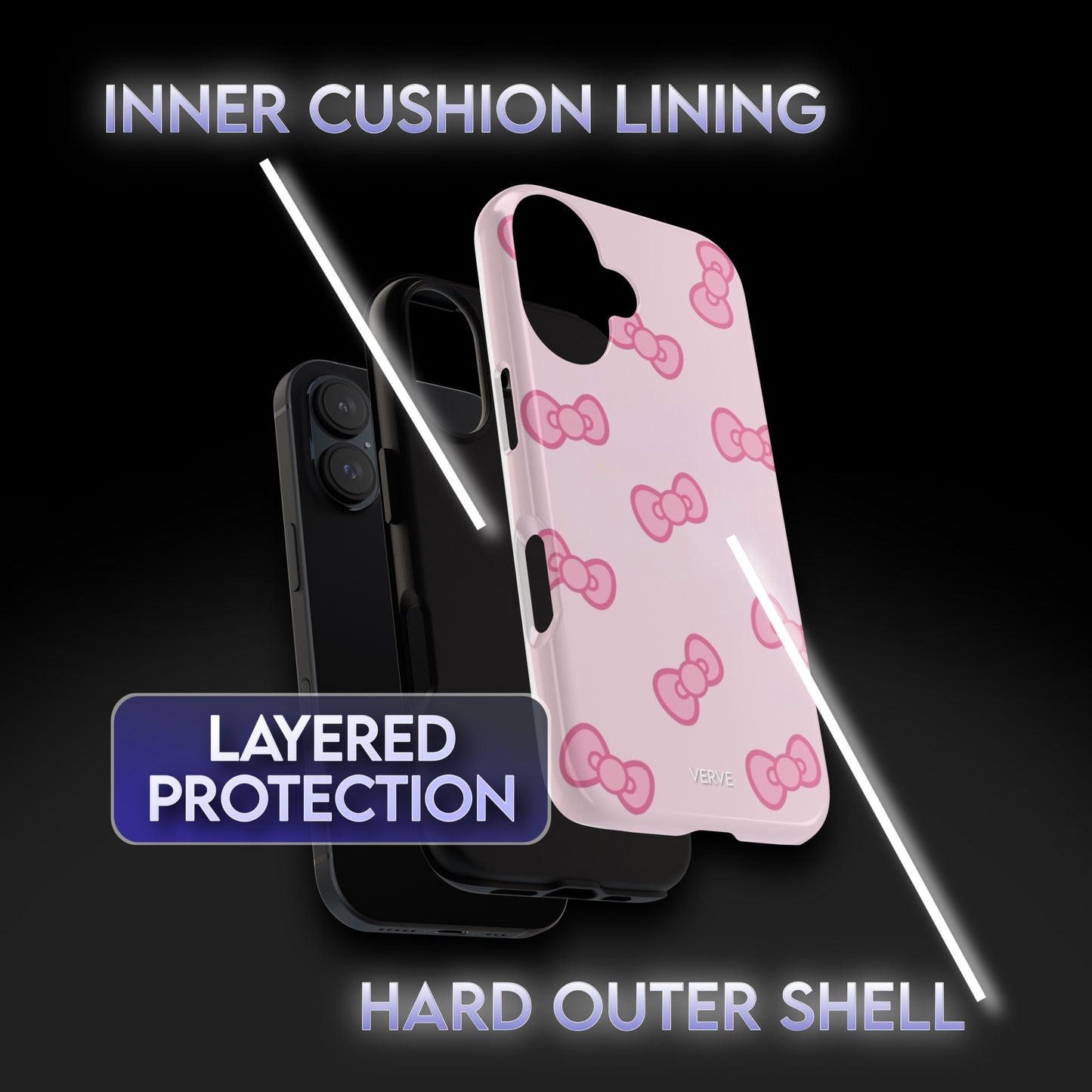 Hello Kitty Pink Bows Phone Case