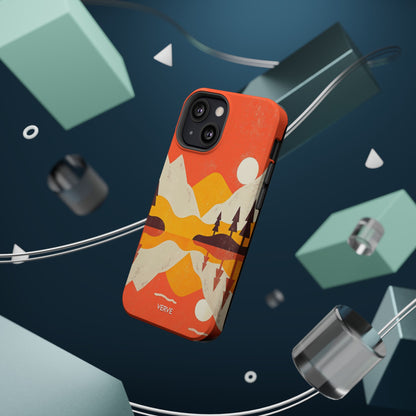 Sunset Mountain Vintage Phone Case