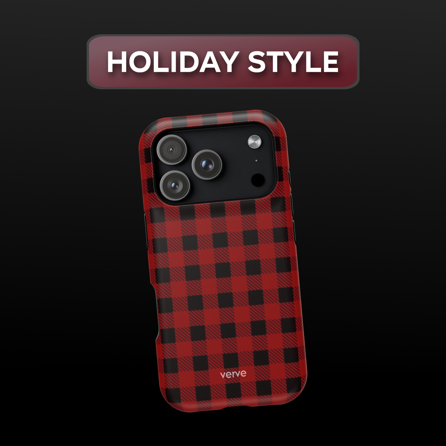 Red Plaid Phone Case