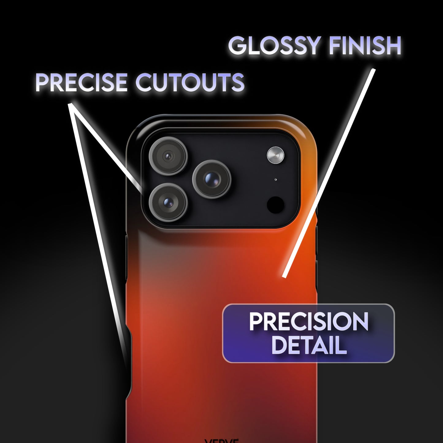 Orange Gradient Phone Case