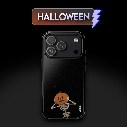 Pumpkin Head Skeleton Phone Case