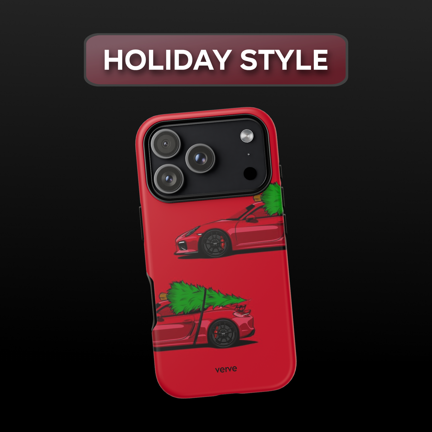 Holidays Porsche Phone Case