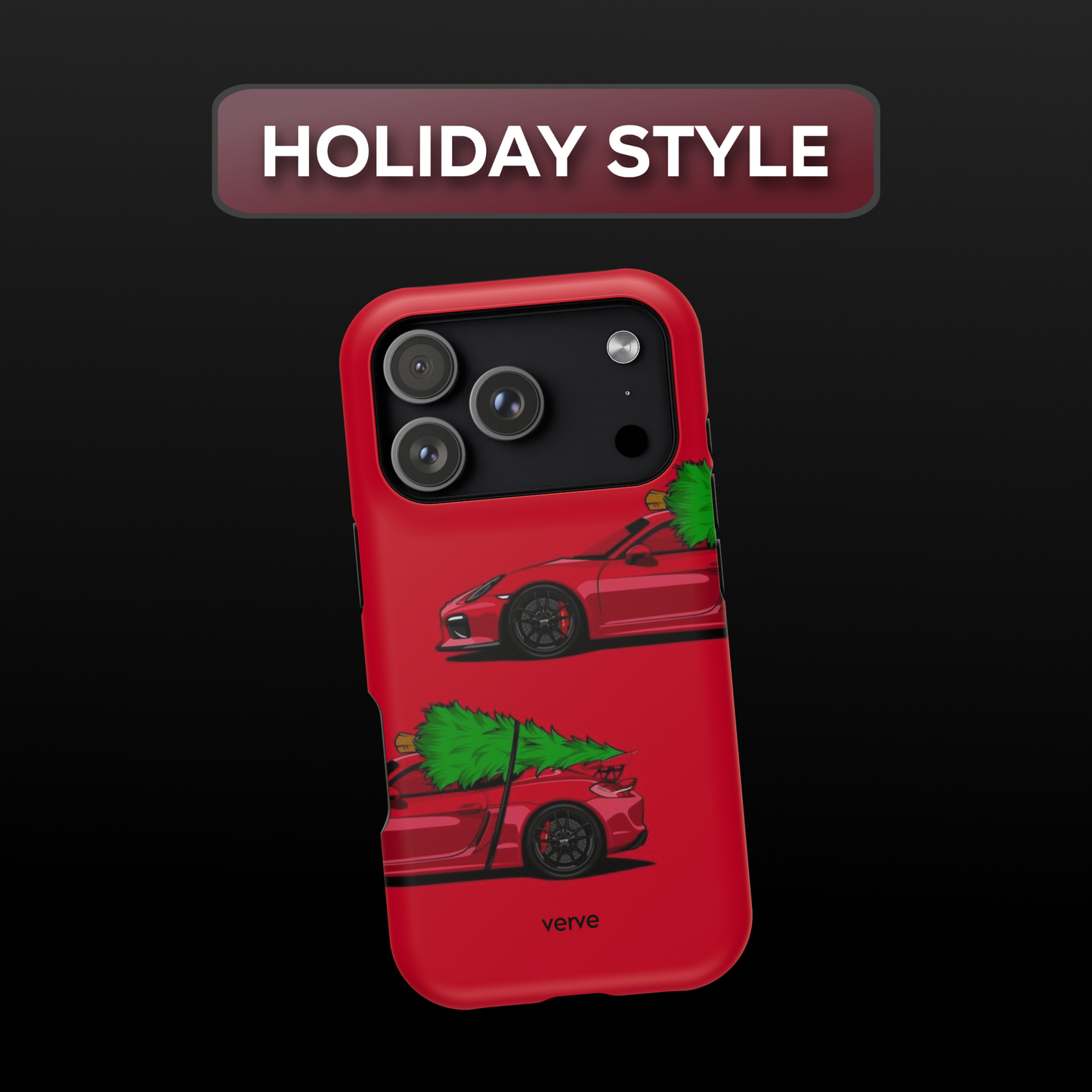 Holidays Porsche Phone Case