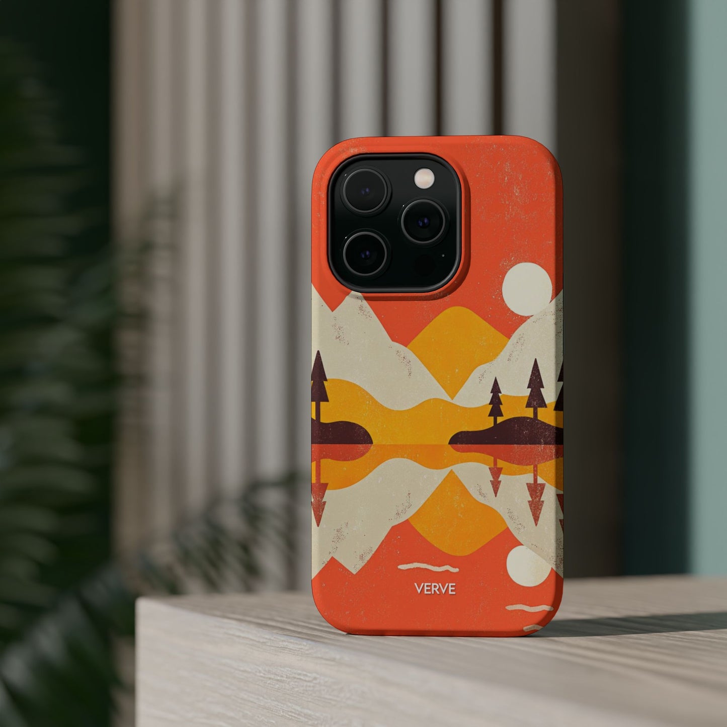 Sunset Mountain Vintage Phone Case