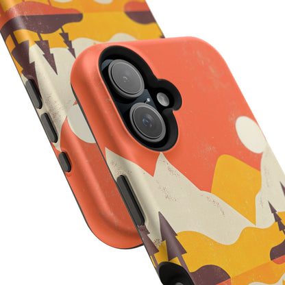 Sunset Mountain Vintage Phone Case