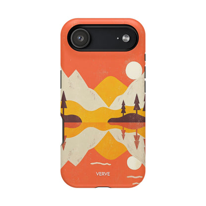 Sunset Mountain Vintage Phone Case