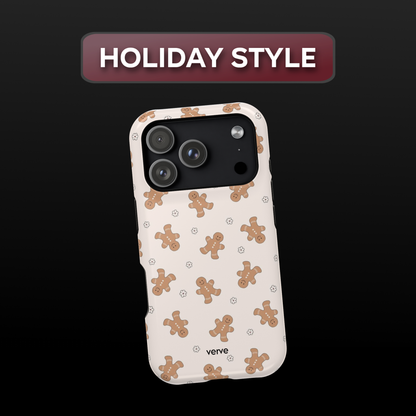 Gingerbread Flowers Phone Case