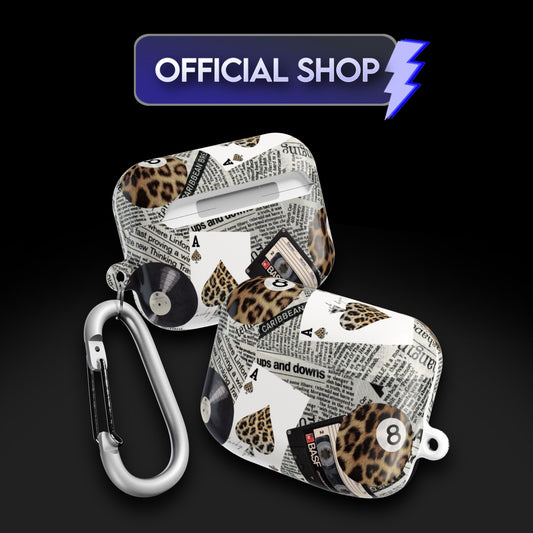 Y2K Newspaper AirPod Case